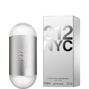 CAROLINA HERRERA 212 EAU DE TOILETTE VAPORISATEUR 60ML