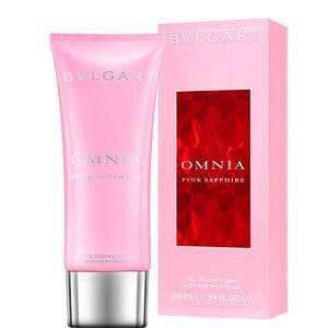 BULGARI OMNIA PINK SAPHIRE BATH & SHOWER GEL 100ML
